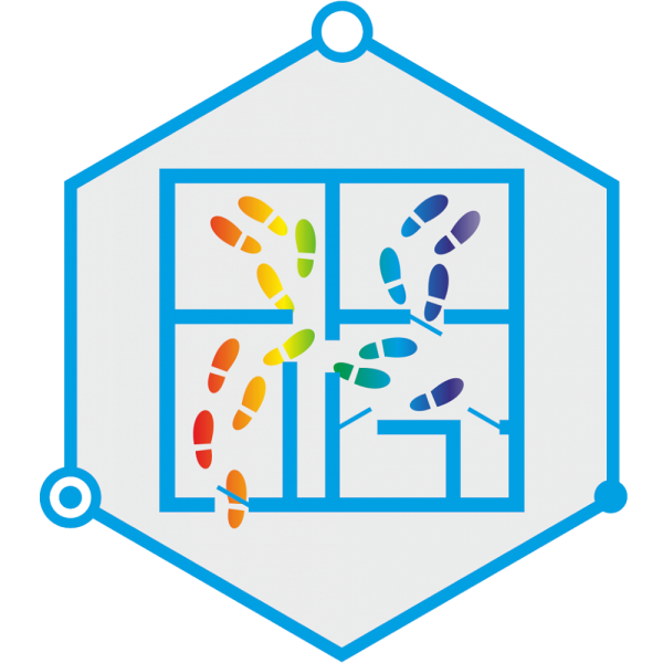 Мультикамерная карта движения людей TRASSIR Heat Map on Map Мультикамерная карта движения людей TRASSIR Heat Map on Map
